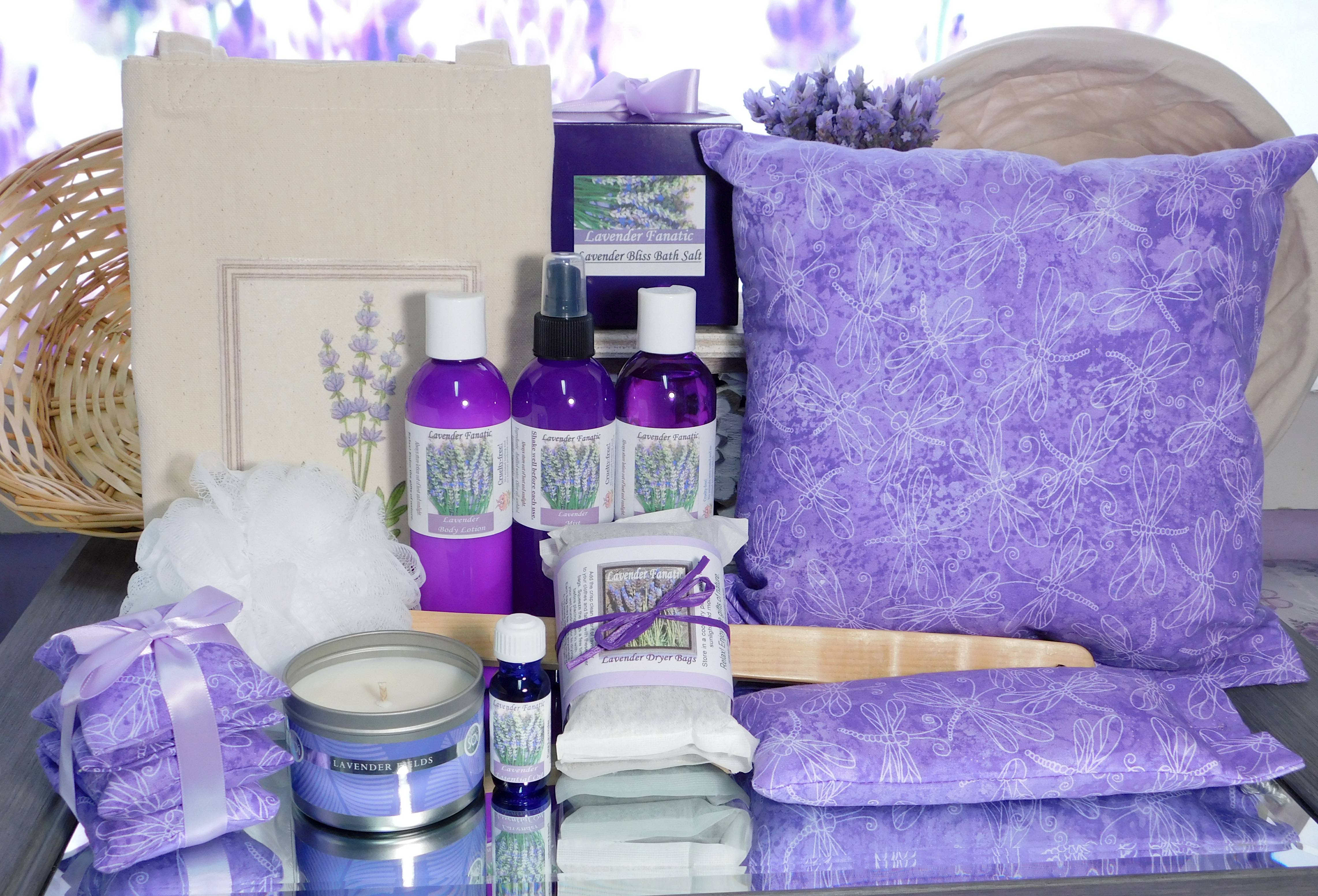 Loaded Lavender Gift Set by Lavender Fanatic.